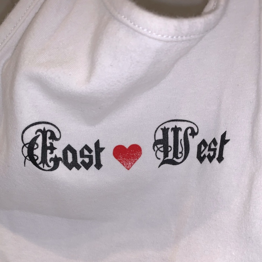 East Loves Coast Crop Halter Top